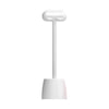 Long Handle Pet Comb with Base & Rattle (White) - Cat & Dog