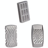 FS01 Stainless Steel Metal Magnetic Push Card Decompression Toy Fingertip Gyro, Style:C Model