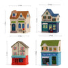 Miniature Village Houses Ornaments for Micro Landscape House Rooms Decorations(C Model)