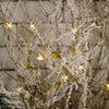 4pcs/bag Christmas Decorations Transparent Angel Pendant Christmas Tree Ornaments