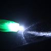 Mini LED Flashlight, White Light, Keychain Function, On/Off Switch & Pressure Switch(Green)