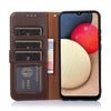 For Alcatel 1B 2022 KHAZNEH Litchi Texture Leather RFID Phone Case(Brown)