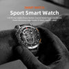 LEMFO K52 1.39 inch IPS Square Screen Smart Watch Supports Bluetooth Calls(Silver Orange)