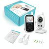 2.4" Wireless Video Baby Monitor with Night Vision, 2-Way Audio & Temperature Sensor - EU Plug