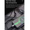 TOTUDESIGN 20W USB Car Fast Charging, Cable Length: 1.2m, Interface:8 Pin(Grey)