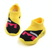 D2232 Breathable Baby Walking Shoes Fly Woven Mesh Children Casual Shoes, Size: 21(Yellow)