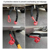 5cm x 2m Off-road Rescue Trailer Electric Winch Rope Sheath