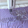 6 In 1 Quilting Templates Sewing Machine Ruler Transparent Acrylic Patchwork Ruler Tool