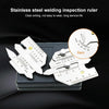 HJC40B Stainless Steel Welding Inspection Gauge Measuring Ruler