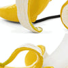 Banana Table Lamp Bedroom Decoration Lamp, Specification: EU Plug, Style:Standing Posture(Spray Paint)