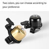 WEST BIKING YP0706048 Bicycle Copper Bell Mountain Bike Mini  Bell(Black)