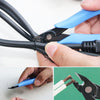FC-120 Mini Electronic Pliers Diagonal Side Cutting  Cable Wire Cutter Repair Hand Tool(Blue)