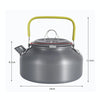 0.8L Portable Outdoor Mountaineering Picnic Aluminum Teapot Kettle Coffee Pot, Capacity: 0.8L