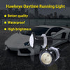 10 PCS 23mm 1.5W DC9-80V Motorcycle Eagle Eye Light Single Lens(Red Light)