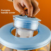 3L Wine Cannon Bar Beer Barrel With Faucet Coke Barrel Container( Blue)
