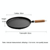 26cm Thickened Cast Iron Skillet Non-Coating Non-Stick Pancake Pan Omelette Steak Pot