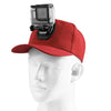 PULUZ Baseball Hat with J-Hook Buckle Mount & Screw for GoPro, DJI OSMO Action and Other Action Cameras(Red)