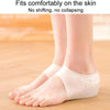 6cm 1pair Invisible Height Increasing Insole Silicone Sole Breathable Heel Pads(Skin Color)