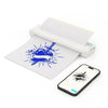 A41 203DPI Portable Tattoo Printer Office Study Bluetooth HD Thermal Printer(Black)