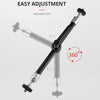 YELANGU 11 inch Adjustable Friction Articulating Magic Arm (Black)