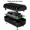 ORICO DUK-10P-DX 120W 5V 2.4A 10 Ports USB Charging Station, EU Plug(Black)