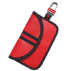RFID Car Key Signal Blocker Case - Red