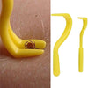 Pet Flea & Tick Remover Tool (2 Pack, Yellow) - Cat & Dog