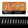 Scratch-free Ultra-thin Seamless Manicure Nail Plate, Shape: 08 Long Arc