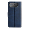 For Asus ROG Phone 6 Dual-side Magnetic Buckle Horizontal Flip Leather Phone Case(Dark Blue)