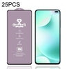 For Xiaomi Redmi K30 Pro (Speed Version) 25 PCS 9H HD Large Arc High Alumina Full Screen Tempered Glass Film