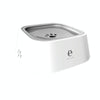 Floating Pet Water Bowl (Grey) - No Spill, Dry Whiskers, 1.5L