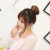 Wig Bun Flower Shape Hair Package Hair Disk(Black)