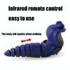 7702 Infrared Remote Control Simulation Cobra Tricky Toy(Purple)