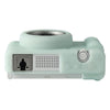 For Sony ZV-1F / ZV1 M2 Soft Silicone Protective Case(Jello Green)