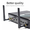 HYSTOU H2 Windows / Linux System Mini PC, Intel Core I5-7267U Dual Core Four Threads up to 3.50GHz, Support mSATA 3.0, 4GB RAM DDR3 + 256GB SSD (White)