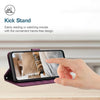 For vivo Y300 Global / V40 Lite IDN Embossed Kitten Phone Leather Case with Lanyard(Wine Red)