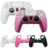 For Sony PS5 Silicone Gamepad Protective Case(Transparent)