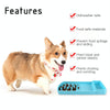 Silicone Slow Feeder Dog Bowl, Anti-Choke, Lemon Green - Cats & Small Dogs