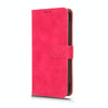 For ASUS ROG Phone 7 Skin Feel Magnetic Flip Leather Phone Case(Rose Red)
