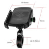 M9 Motorcycle Wireless Charging Mobile Phone Bracket 15W Fast Charging Mobile Phone Navigation Bracket(Gray)
