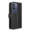 For vivo Y19s 4G Diamond Texture Leather Phone Case(Black)
