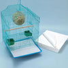 100 Bird Cage Liners 36cm Round Disposable Absorbent