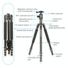 TRIOPO 554 Adjustable Portable  Aluminum Alloy Tripod with D-2A Ball Head for SLR Camera