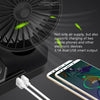 F558 With USB Mobile Phone Charging Car Fan 12/24V Car Truck Double Shaking Head Fan(Double Head 24V)