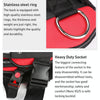 Heavy Duty Dog Harness XXL Red - No Pull Control for Large Breeds (40-70kg)