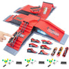 6 In 1 3 Skateboards Finger Skateboard Model Venue Scene Props Children Toy Set