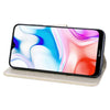 For Xiaomi Redmi 8 Rose Embossed Horizontal Flip PU Leather Case, with Holder & Card Slots & Wallet(Gold)