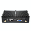 HYSTOU H2 Windows / Linux System Mini PC, Intel Core I3-7167U Dual Core Four Threads up to 2.80GHz, Support mSATA 3.0, 8GB RAM DDR4 + 256GB SSD (Black)
