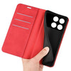 For Xiaomi Redmi K70 Retro-skin Magnetic Suction Leather Phone Case(Red)
