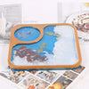 DIY Crystal Glue Afternoon Tea Tray Decoration Silicone Mold, Specification: 60-707